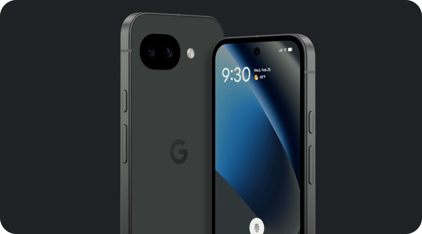 The Google Pixel 10a phone.