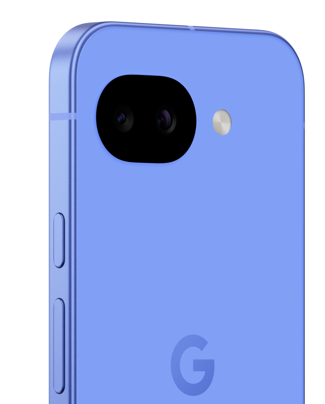 A close-up of the Google Pixel 10a phone.