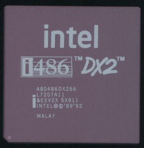 Intel 486 With new logo - 2007